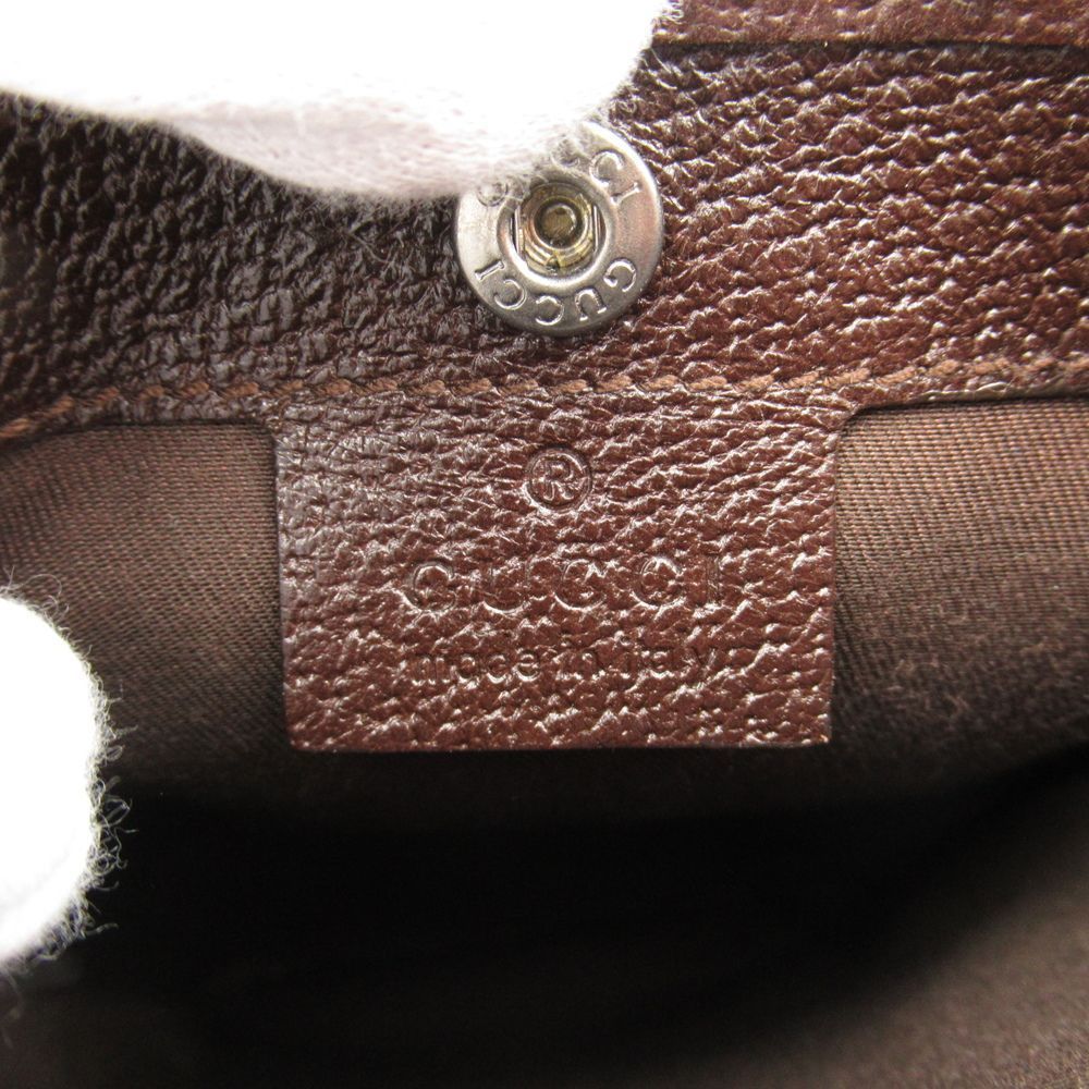 Gucci Beige Dark Brown GG Shoulder Bag - Picture 6 of 6
